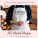 Welcome to the Beach House SVG 1 design in svg eps dxf jpg png formats