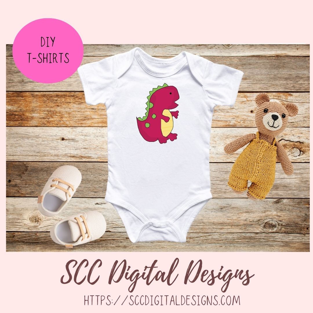 Walk with the Dino's Clipart, Digital Background Papers, Wordart, Dinosaur PNGs for Stickers for Kids, Instant Download Scrapbook Elements