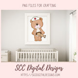 Whimsical Bear Clipart 8 - 300 DPI PNG IMAGES