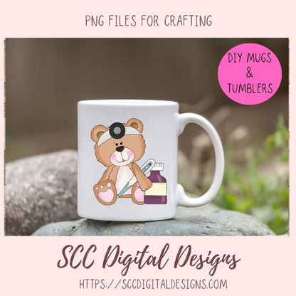 Whimsical Bear Clipart 8 - 300 DPI PNG IMAGES