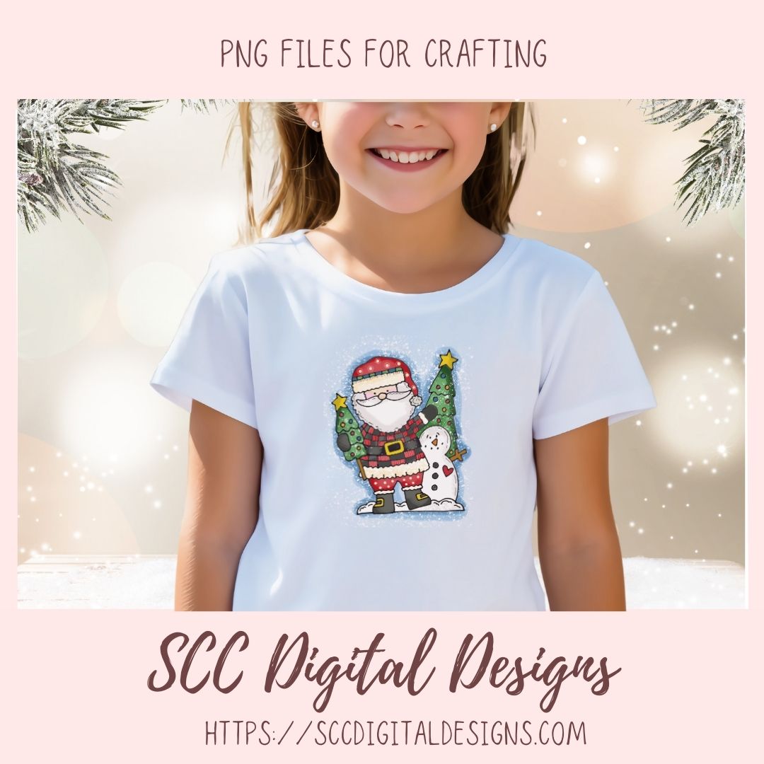 Woodland Santa Sublimation Clipart
2 designs in 300 dpi png format