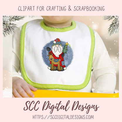 Woodland Santa Sublimation Clipart
2 designs in 300 dpi png format