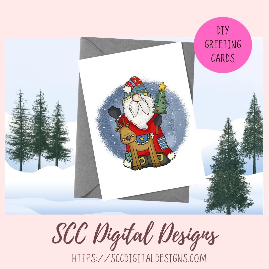 Woodland Santa Sublimation Clipart
2 designs in 300 dpi png format