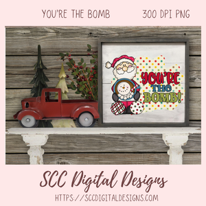 You're the Bomb Cocoa PNG
1 sublimation design in 300 dpi png format
