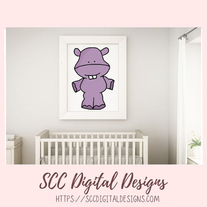 Zoo Animals PNG, Lion Tiger Bear Wordart Clip Art for Digital Scrapbooking, Safari Word Art Whimsical Wildlife Wall Art, Nursery Decor
