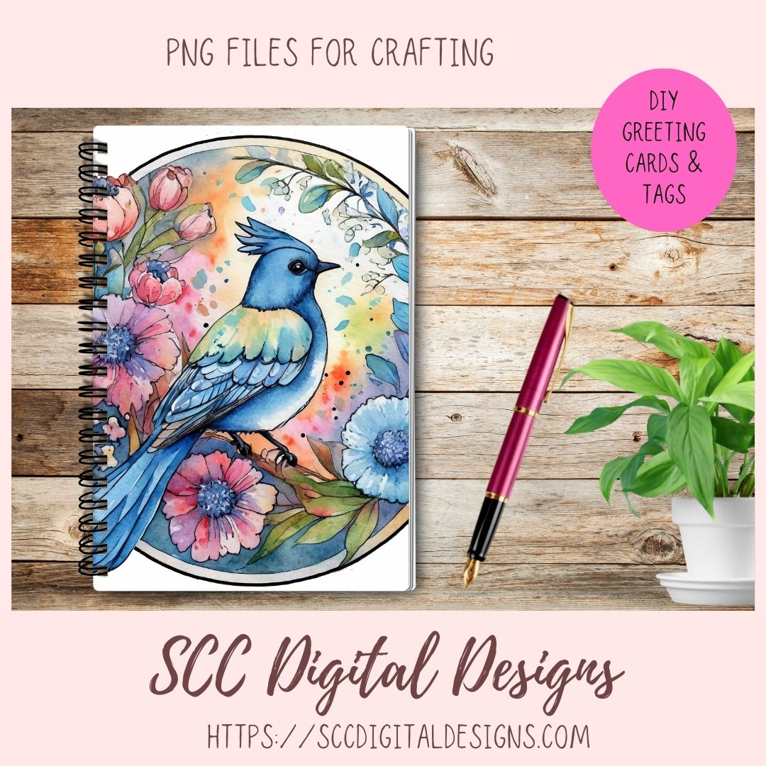 Blue Birds PNG Clipart 8 - 300 dpi png images