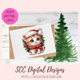 Christmas Kittens PNG 10 300 dpi png images