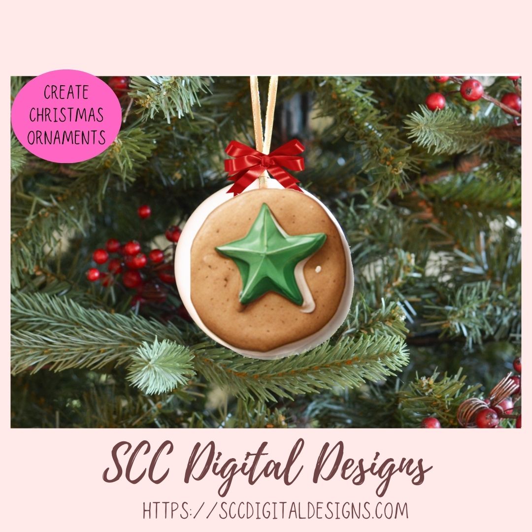 Cute Christmas Cookies Stickers for Digital or Paper Planners, Cocoa Mugs Pre-Cropped Clipart Printable Stickers for Women, Kids, Journals & Scrapbooking