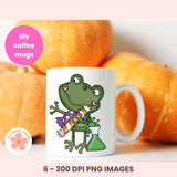 Halloween Clipart 6 images in 300 dpi png format