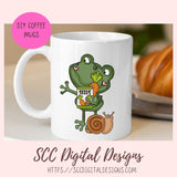 Funny Frogs Clipart, Dancing Gardening Frog, Veggies, Flower, Gardening Tools, Seeds for DIY Cute Stickers for Kids Frog PNG for Sublimation