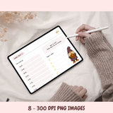 Person using a stylus on a tablet with a Halloween-themed app