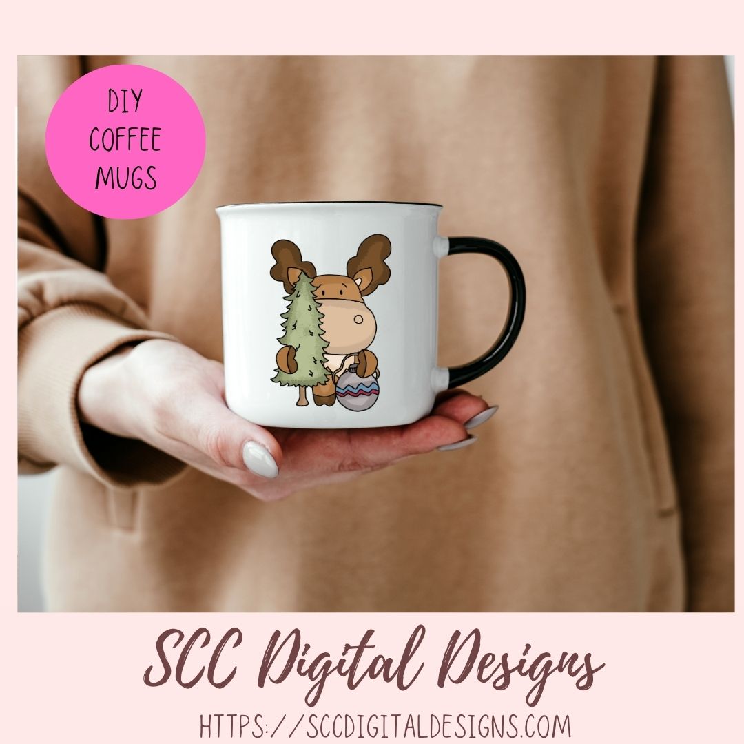 Camping Moose PNG 6 designs in 300 dpi png format