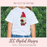 Christmas Gnome Clipart, Santa Gnome, Snowmen, Hot Cocoa Bomb Mugs PNG, DIY Greeting Cards & Gift Tags, Winter Holiday Farmhouse Wall Art