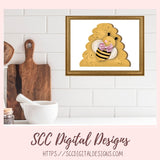 3D Bee Hive Clipart Set for Scrapbooking and Journaling - Bumble Bee PNG, Bee Tag, Honey Bees - Planner Accessories