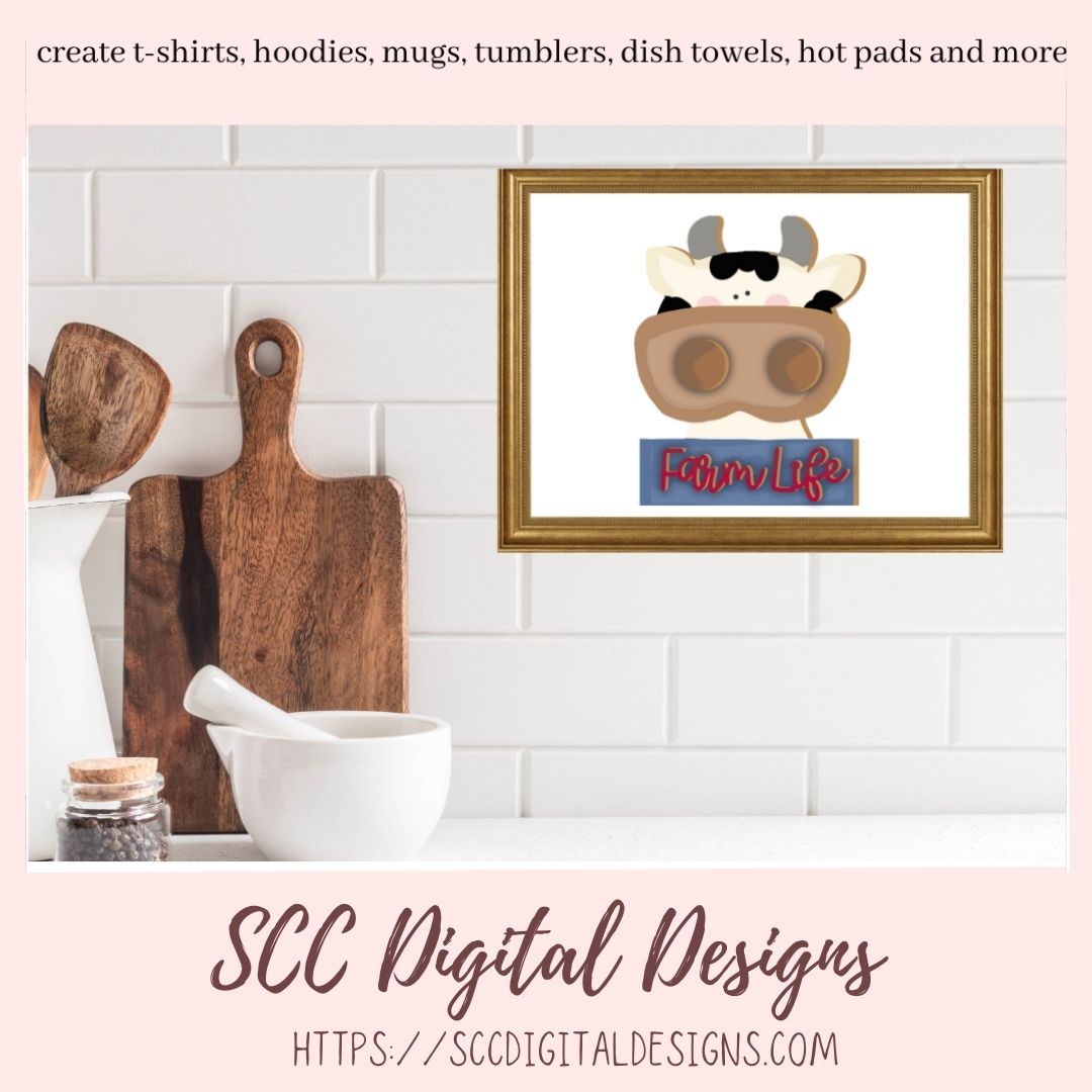 Farm Life PNG 5 designs in 300 dpi png format