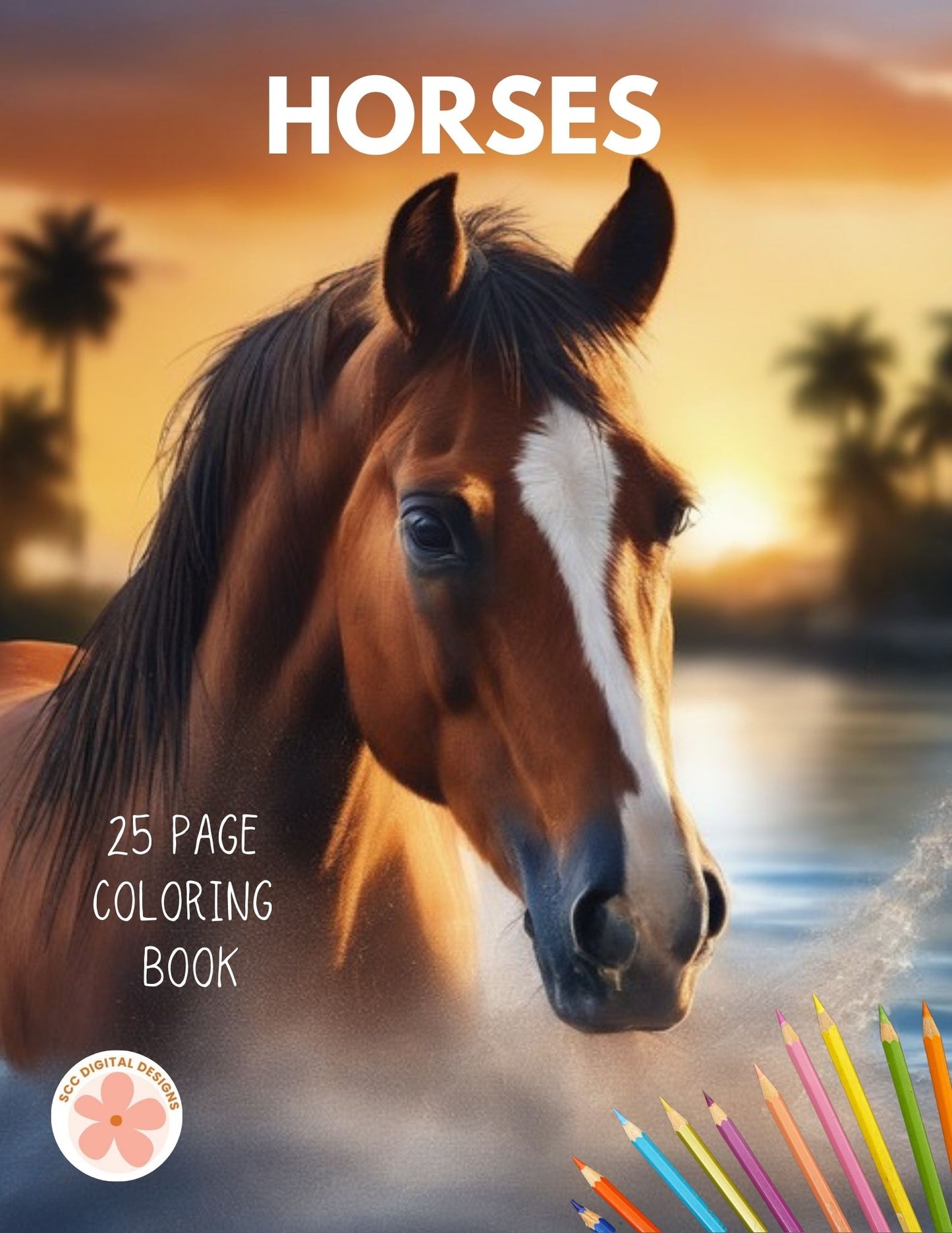 26 page Horses Coloring Pages for kids and adults