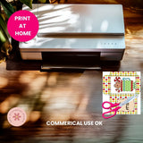 Christmas Hot Cocoa Wrapper Printable | Instant Holiday Chocolate Favor Sleeve | DIY Teacher & Co-Worker Gift, Stocking Stuffer & Party Treat