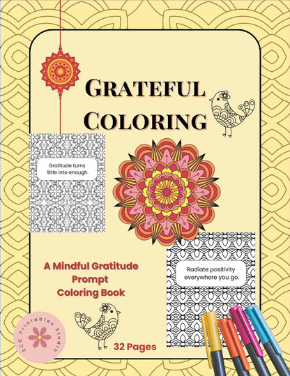 Inspirational Quote Mandala Coloring Book for Women – Printable Mandala Art with Motivational Quotes Drawings for Relaxation, Mindfulness and Personal Growth