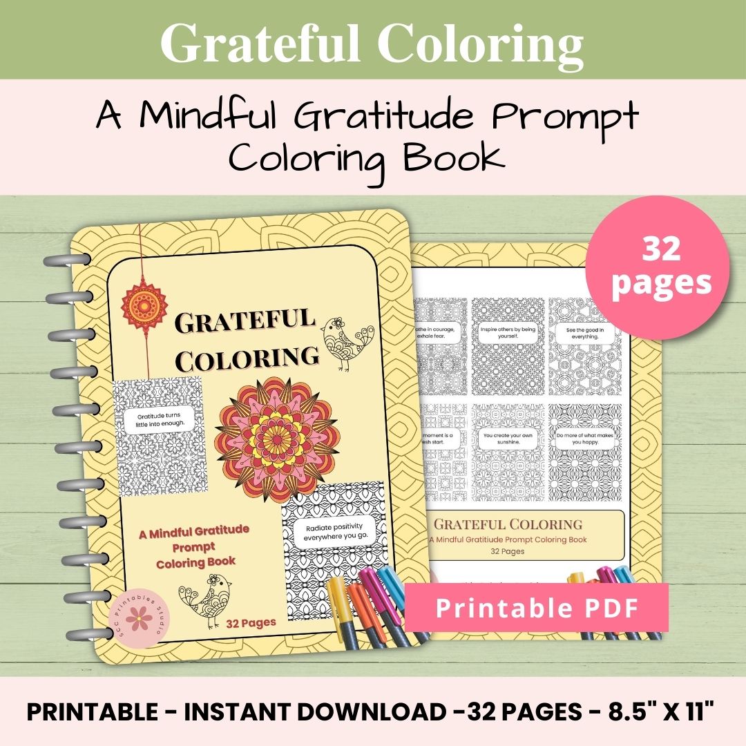 Inspirational Quote Mandala Coloring Book for Women – Printable Mandala Art with Motivational Quotes Drawings for Relaxation, Mindfulness and Personal Growth