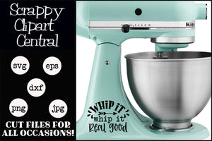 Whip It SVG - Whip It Real Good - Farmhouse Decor - Kitchen Sign Decor - Coffee Bar 