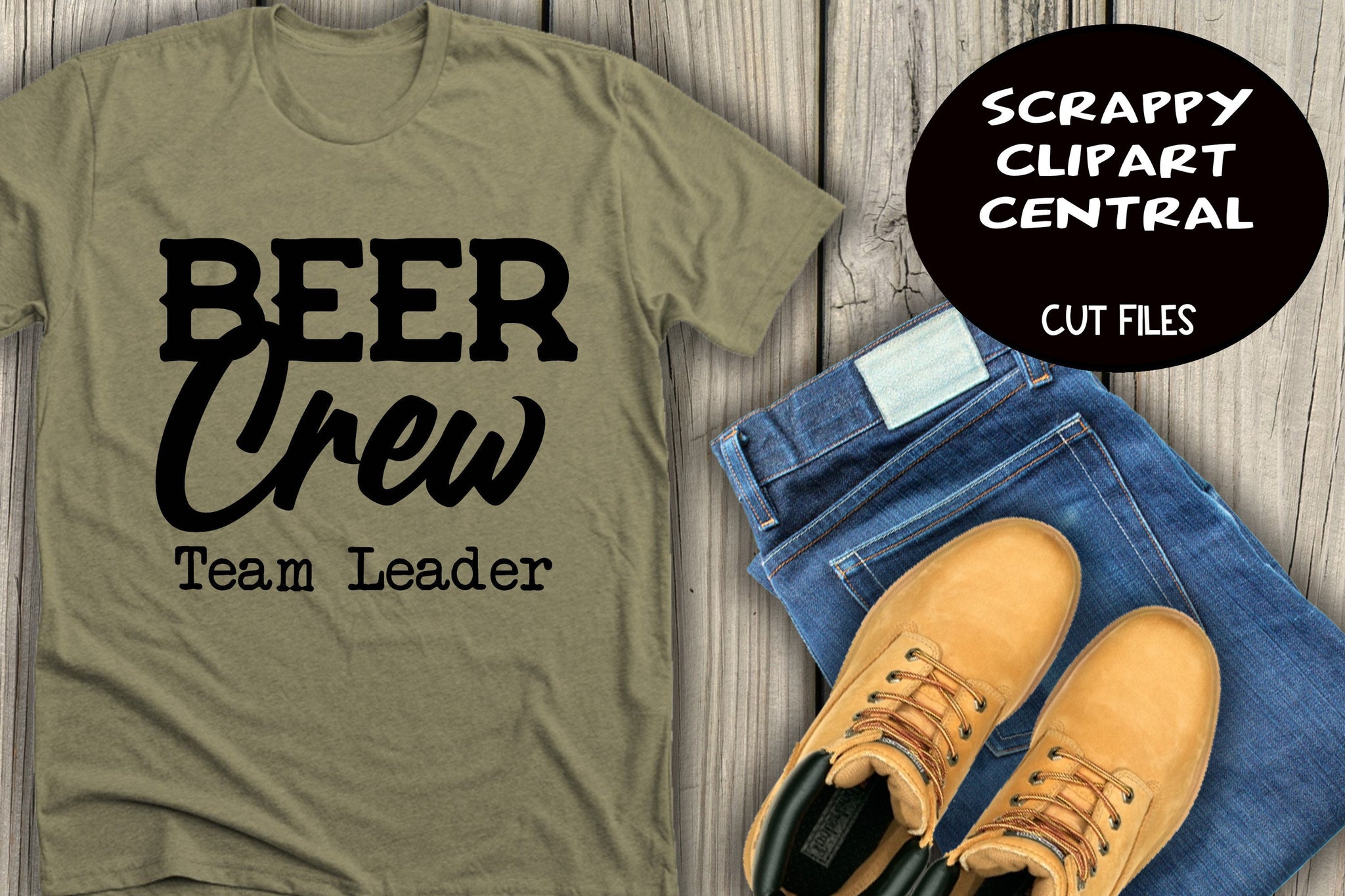 Beer Crew Team Leader SVG - Man Cave Sign Décor - Humorous Guy T-Shirt –  SCC Digital Designs