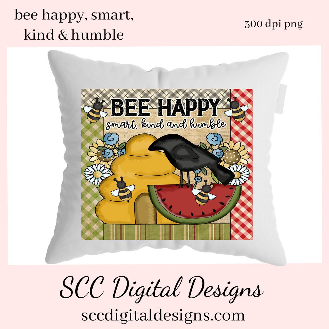 Bee Cushioned Kitchen Mat