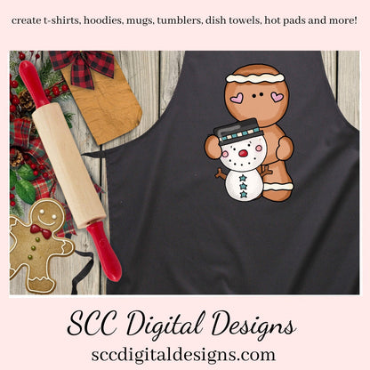 Little Ginger Loves Snowmen Clipart, Top Hat + Santa Hat Snowman, T-Shirt & Hoodie Design, Teacher Resources, Instant Download, Commercial Use, Exclusive Clip Art Set, Craft Supplies, Scrapbook Elements, Personal Use  Our clipart files come to you as 300 dpi PNG images.