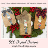 Tall Gnomes Christmas Cookies Clipart, Gingerbread, Holiday Tree, Candy, Chocolate Chip, DIY Xmas Printables, T-Shirt & Hoodie Design, Teacher Resources, Instant Download, Commercial Use, Exclusive Clip Art Set, Craft Supplies, Scrapbook Elements, Personal Use