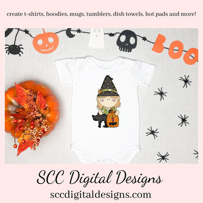 Witch Sublimation Clipart Bundle, Pumpkins, Bats, Halloween Candy, Ghosts, DIY Party Printables, T-Shirt & Hoodie Design, Teacher Resources, Instant Download, Commercial Use, Clip Art Set, Craft Supplies, Scrapbook Elements, Personal Use