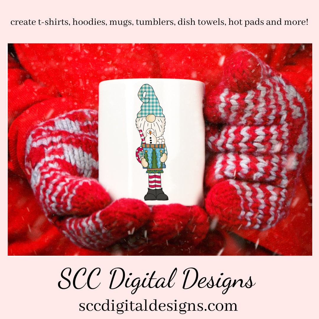 Tall Gnomes Snowman Soup Clipart, Cocoa Mugs, Snowmen, Marshmallows, Xmas Tree, DIY Xmas Printables, T-Shirt & Hoodie Design, Teacher Resources, Instant Download, Commercial Use, Exclusive Clip Art Set, Craft Supplies, Scrapbook Elements, Personal Use