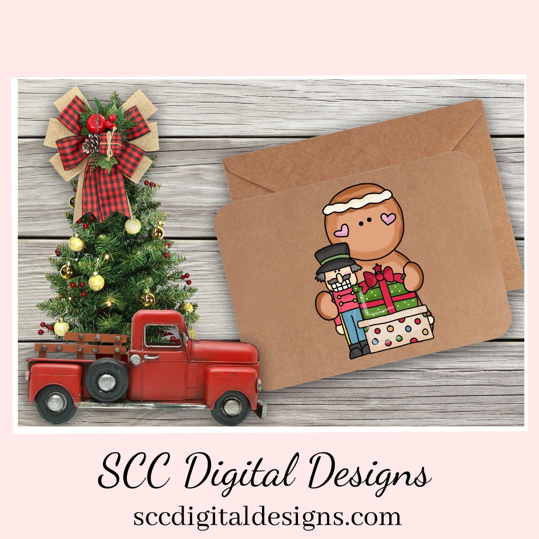 Little Ginger Merry Christmas Clipart, Xmas Presents, Snowmen, Nut Cracker, Cookie, DIY Xmas Printables, T-Shirt & Hoodie Design, Teacher Resources, Instant Download, Commercial Use, Exclusive Clip Art Set, Craft Supplies, Scrapbook Elements, Personal Use