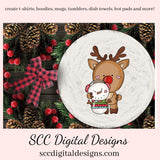 Reindeer Loves Snowmen, Whimsical Snowman, DIY Xmas Printables, T-Shirt & Hoodie Design, Teacher Resources, Instant Download, Commercial Use, Exclusive Clip Art Set, Craft Supplies, Scrapbook Elements, Personal Use