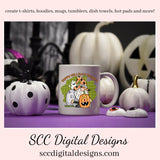 Happy Halloween Sublimation Clipart, Spooky Pumpkins, Ghosts, RIP Headstone, Instant Download, Commercial Use, Clip Art Set PNG, DIY Party Printables, T-Shirt & Hoodie Design, Craft Supplies, Scrapbook Elements, Personal Use