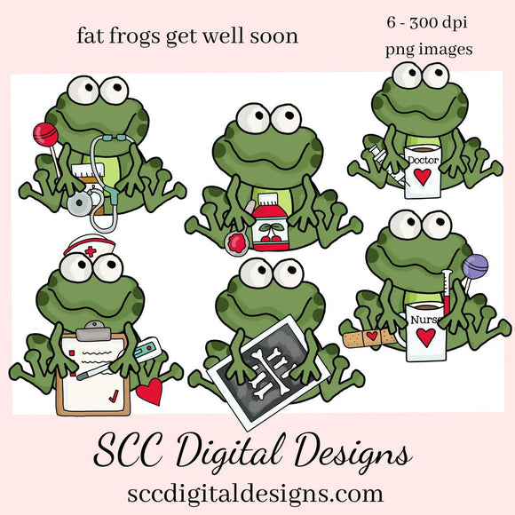 Fat Frogs Get Well Soon Clipart, No 1 Doc, No 1 Nurse, X-ray, Medical Chart, Teacher Resources, Instant Download, Commercial Use, Clip Art Set, Craft Supplies, Scrapbook Elements, Exclusive Clipart Set  Our clipart files come to you as 300 dpi PNG images.