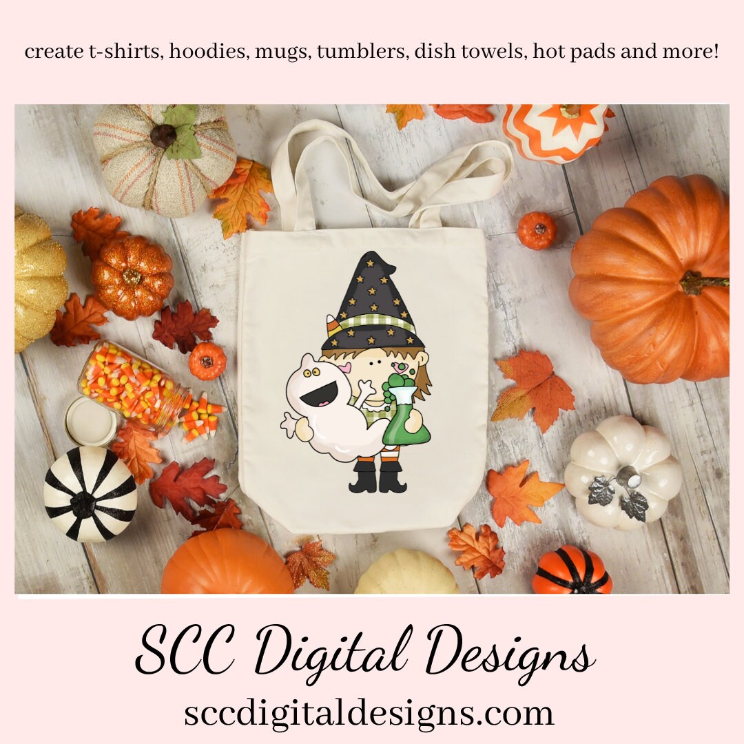 Witch Sublimation Clipart Bundle, Pumpkins, Bats, Halloween Candy, Ghosts, DIY Party Printables, T-Shirt & Hoodie Design, Teacher Resources, Instant Download, Commercial Use, Clip Art Set, Craft Supplies, Scrapbook Elements, Personal Use
