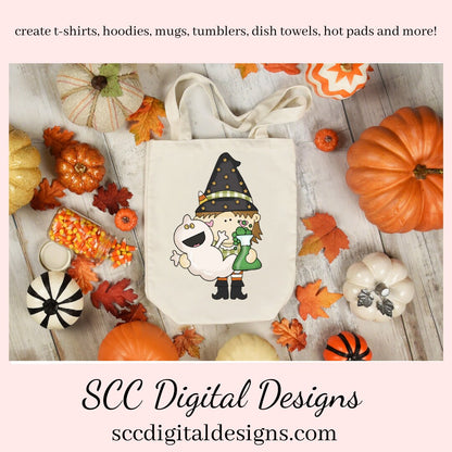 Witch Sublimation Clipart Bundle, Pumpkins, Bats, Halloween Candy, Ghosts, DIY Party Printables, T-Shirt & Hoodie Design, Teacher Resources, Instant Download, Commercial Use, Clip Art Set, Craft Supplies, Scrapbook Elements, Personal Use