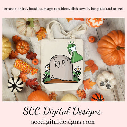 Halloween Elements Clipart, Pumpkins, Ghosts, Bat, Witch Hat, Spiders, RIP Headstone, Candy, Instant Download, Commercial Use PNG, Clip Art Set