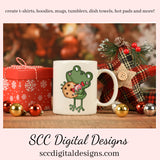 Funny Frog Christmas Sweets Clipart, Xmas Cookies & Candy, Create Holiday Printables, Instant Download, Commercial Use, Exclusive Clip Art PNG Set, T-Shirt & Hoodie Design, Craft Supplies, Scrapbook Elements, Personal Use, DIY Frog Lover Gifts  Our clipart files come to you as 300 dpi PNG images.