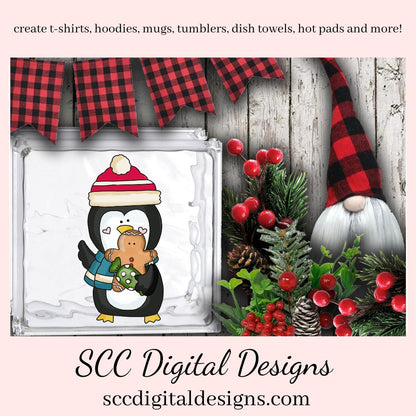 Penguin Christmas Cookies Exclusive Clipart, Xmas Tree, Holiday Gingerbread & Candy, Scrapbook Elements, Instant Download, Commercial Use, Clip Art PNG Set, T-Shirt & Hoodie Design, Craft Supplies, Scrapbook Elements, Personal Use  Our clipart files come to you as 300 dpi PNG images.