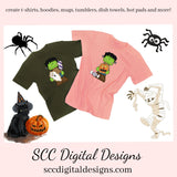 Little Frankie Trick or Treat Exclusive Clipart, Ghosts, Halloween Candy, Spider, Pumpkin, Scrapbook Elements, Instant Download, Commercial Use, Clip Art PNG Set, T-Shirt & Hoodie Design, Craft Supplies, Scrapbook Elements, Personal Use  Our clipart files come to you as 300 dpi PNG images.