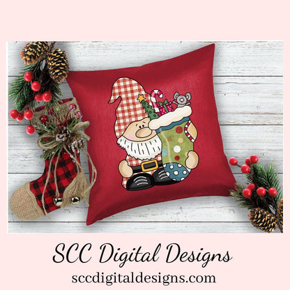 Whimsical Gnome Christmas Stocking Exclusive Clipart, Santa, Gingerbread, Mouse, Bear, Candy, Scrapbook Elements, Instant Download, Commercial Use, Clip Art PNG Set, T-Shirt & Hoodie Design, Craft Supplies, Scrapbook Elements, Personal Use  Our clipart files come to you as 300 dpi PNG images.