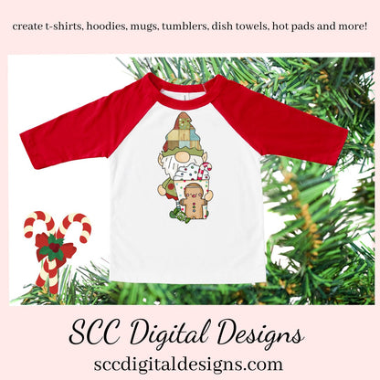 Elf Gnomes Christmas Coffee Clipart, Cocoa Mug, DIY Gift for Her, Holiday Cookie, Xmas Home Decor, Instant Download, Commercial Use PNG, Exclusive Clip Art Set