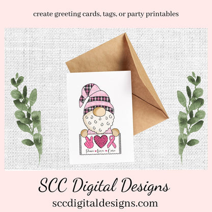 Exclusive Breast Cancer Gnomes Clipart, No 1 Doc, Nurse, Pink Ribbon, Motivational Quote, Instant Download, Commercial Use, Exclusive Clip Art PNG Set, T-Shirt & Hoodie Design, Craft Supplies, Scrapbook Elements, Personal Use  Our clipart files come to you as 300 dpi PNG images.