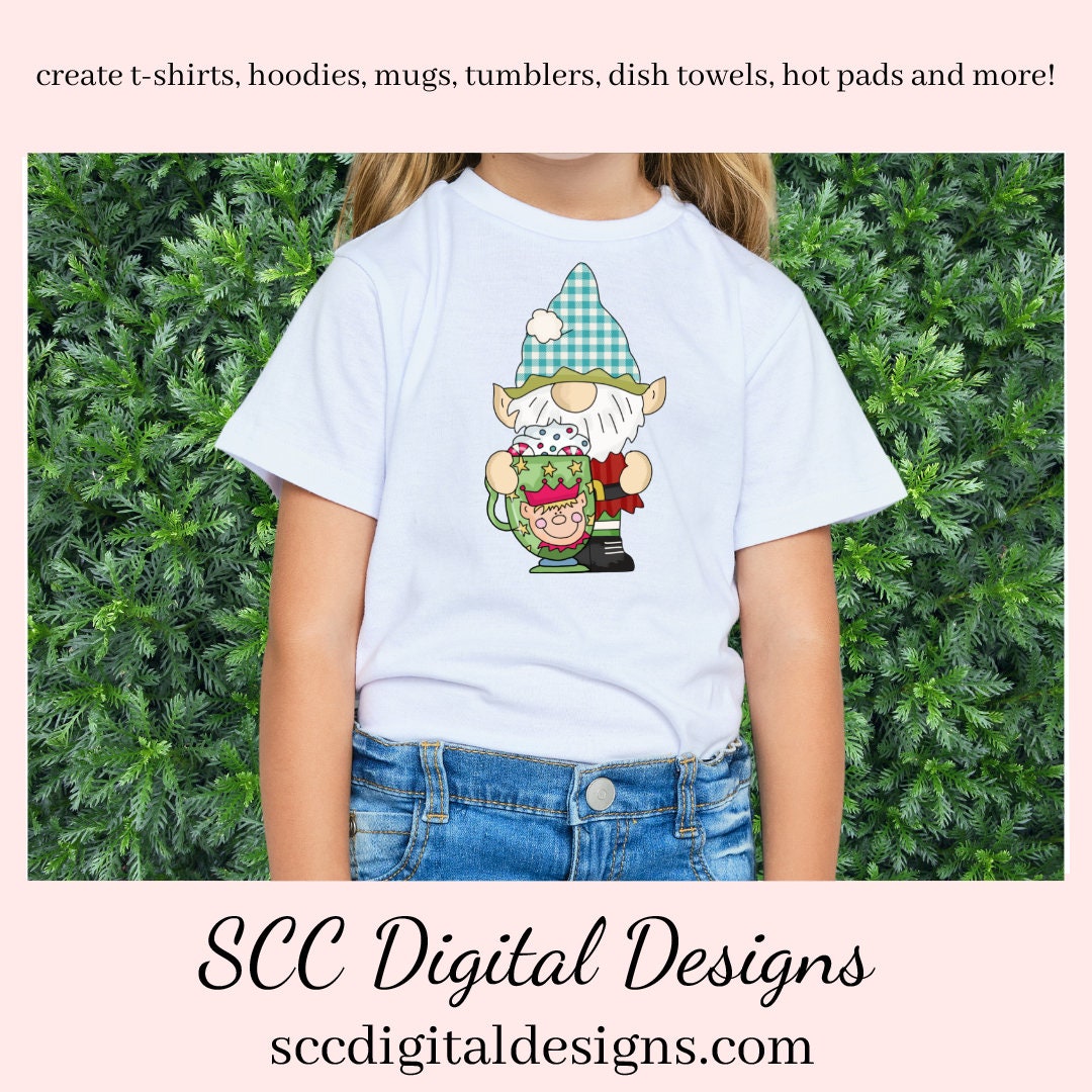 Our Clipart collections are great to create home decor, coffee mugs, tumblers, t-shirts, hoodies, kitchen towels, hot pads, and so much more!  Elf Gnome PNG, Hot Cocoa Mugs, Reindeer, Snowman, Snowmen, Santa, Gingerbread Cookie, DIY Gift for Her, DIY Printables, Exclusive Clipart Set, Instant Download, Commercial Use Clip Art, Scrapbook Elements, Craft Supplies, Scrapbook Elements, Personal Use