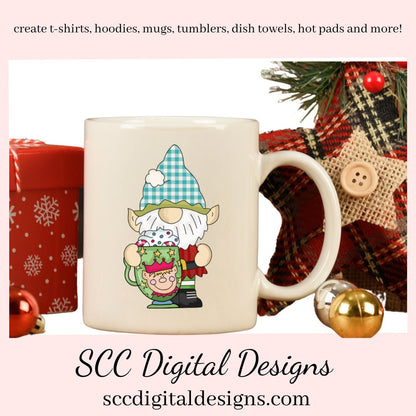 Our Clipart collections are great to create home decor, coffee mugs, tumblers, t-shirts, hoodies, kitchen towels, hot pads, and so much more!  Elf Gnome PNG, Hot Cocoa Mugs, Reindeer, Snowman, Snowmen, Santa, Gingerbread Cookie, DIY Gift for Her, DIY Printables, Exclusive Clipart Set, Instant Download, Commercial Use Clip Art, Scrapbook Elements, Craft Supplies, Scrapbook Elements, Personal Use