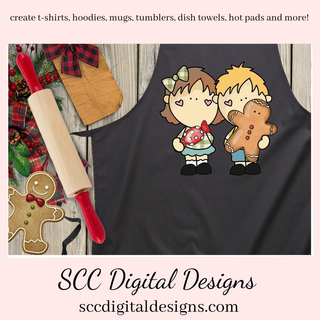 Christmas Kids PNG, Boys Girls, Xmas Cookies, Gingerbread, Holiday Candy, Christmas Tree, DIY Gift for Her, DIY Printables, Exclusive Clipart Set, Instant Download, Commercial Use Clip Art, Craft Supplies, Scrapbook Elements, Personal Use