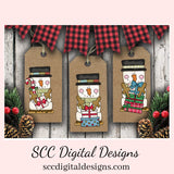 Smore PNG, Christmas Gifts, Xmas Presents, Gift Wrap, Gingerbread, Holiday Candy, Christmas Tree, DIY Gift for Her, DIY Printables, Exclusive Clipart Set, Instant Download, Commercial Use Clip Art, Craft Supplies, Scrapbook Elements, Personal Use