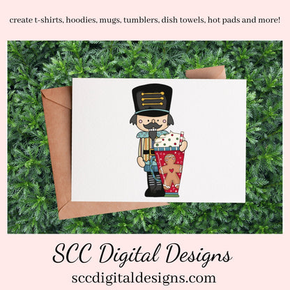 Nutcracker Christmas PNG, Christmas Coffee, Cocoa Mug, Santa, Reindeer, Snowman Snowmen, Xmas Tree, DIY Gift for Her, DIY Printables, Exclusive Clipart Set, Instant Download, Commercial Use Clip Art, Scrapbook Elements, Craft Supplies, Scrapbook Elements, Personal Use