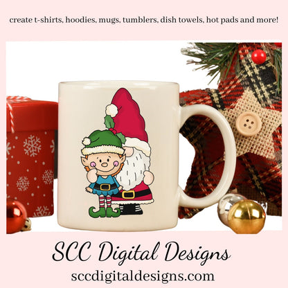 Our Clipart collections are great to create home decor, coffee mugs, tumblers, t-shirts, hoodies, kitchen towels, hot pads, and so much more!  Christmas Gnome PNG, St Nick, Elf, Xmas Tree, Holiday Wreath, Santa's Sleigh, DIY Gift for Her, DIY Printables, Exclusive Clipart Set, Instant Download, Commercial Use Clip Art, Scrapbook Elements, Craft Supplies, Scrapbook Elements, Personal Use