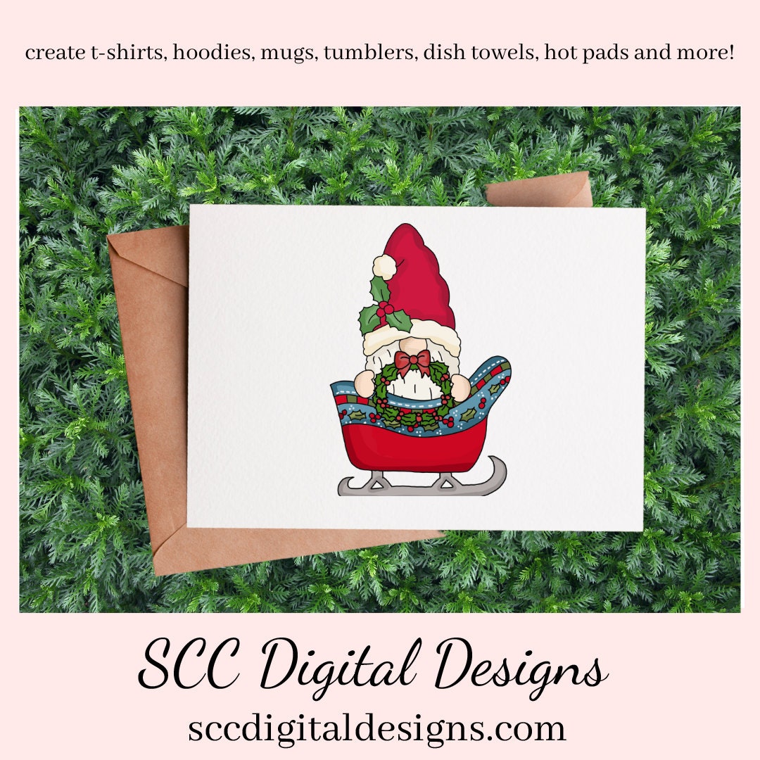 Our Clipart collections are great to create home decor, coffee mugs, tumblers, t-shirts, hoodies, kitchen towels, hot pads, and so much more!  Christmas Gnome PNG, St Nick, Elf, Xmas Tree, Holiday Wreath, Santa's Sleigh, DIY Gift for Her, DIY Printables, Exclusive Clipart Set, Instant Download, Commercial Use Clip Art, Scrapbook Elements, Craft Supplies, Scrapbook Elements, Personal Use